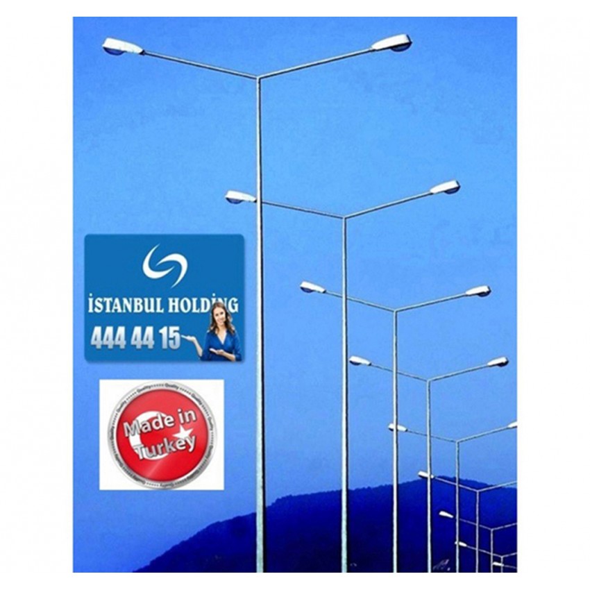 İstanbul Lamba Sanayi 4m.  Poligon Aydınlatma Direği