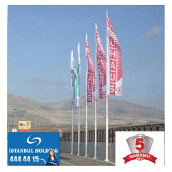 İstanbul Lamba Sanayi 9m. Paslanmaz Flama Bayrak Direği İstanbul Lamba Sanayi 9m. Paslanmaz Flama Bayrak Direği