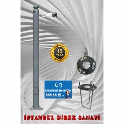 İstanbul Lamba Sanayi 2metre  Tek Konsollu Kamera Direği