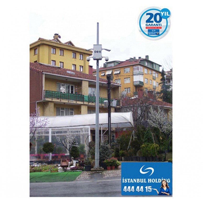 İstanbul Lamba Sanayi 9metre  Mobese Direği