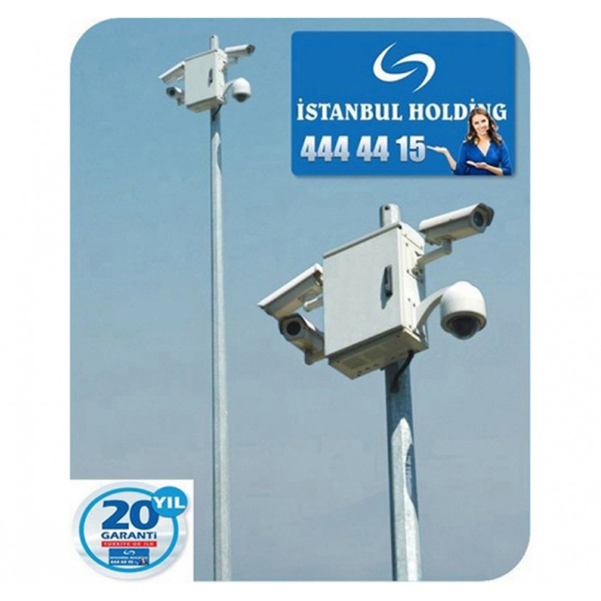 İstanbul Lamba Sanayi 9metre  Mobese Direği