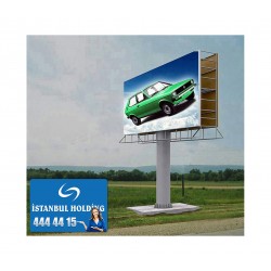 İstanbul Lamba Sanayi 9metre Çift Yüzlü Tabelalı Totem Direği İstanbul Lamba Sanayi 9metre Çift Yüzlü Tabelalı Totem Direği