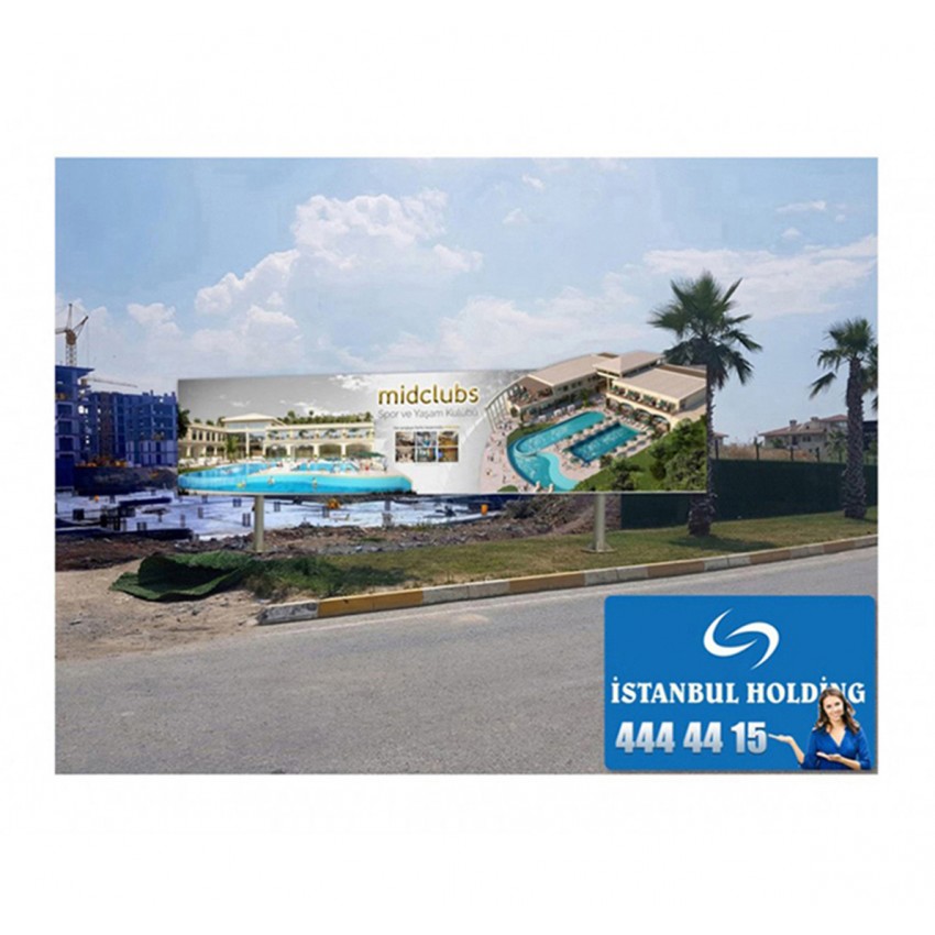 İstanbul Lamba Sanayi 5metre  İki Ayaklı Totem Direği