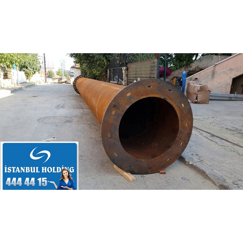 İstanbul Lamba Sanayi 9metre  Totem Borusu